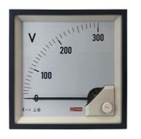 186-2472 RS PRO Analogue Voltmeter AC, Analogue Display 0.01
