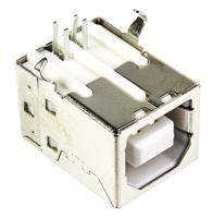61400416121 Wurth Elektronik Right Angle, PCB Mount, Socket Type B USB Connector