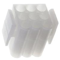 1-480585-0 TE Connectivity, Commercial MATE-N-LOK Male Connector Housing, 6.1mm Pitch, 9 Way, 3 Row