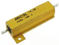 hs50-18r-j Arcol, 18Ω 50W Wire Wound Chassis Mount Resistor HS50 18R J ±5%