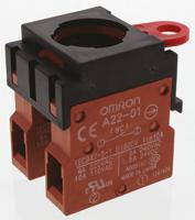 a22e-m-02 Omron A22E Series Twist Release Emergency Stop Push Button, Panel Mount, 2NC, IP65