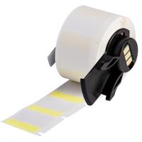 m6-19-427-yl Brady B-427 Yellow, Transparent Label, 25.40mm Width, 9.53mm Height, 250 Qty