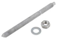 908-6801 RS PRO Carbon Steel Anchor Bolt M12 x 160mm, 14mm Fixing Hole