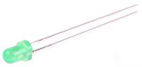 151031vs06000 Wurth Elektronik2.6 V Green LED 3mm Through Hole, WL-TMRC 151031VS06000