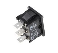 18031202 Marquardt SPDT, On-(On) Rocker Switch Panel Mount
