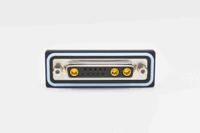 sdf-v09-213l051 Norcomp SDF 9 Way Vertical PCB D-sub Connector Socket, 2.74mm Pitch, with 4-40 Boardlocks