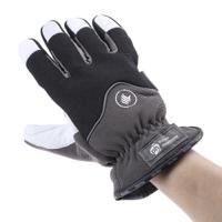 fm210 Polyco Healthline Grey Leather Work Gloves, Size 10