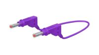 669408-10026 Staubli Test lead, 32A, 600V, Violet, 100cm Lead Length