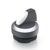1302721022200 RAFI Knob Selector Switch - 29.8mm Cutout Diameter, Illuminated 1 Positions