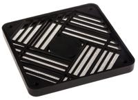 rcp-120-t Essentra Fan Filter for 120mm Fans, PET, Stainless Steel Filter, Glass Fibre Reinforced Nylon Frame, 126.3 x 126.3mm