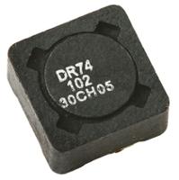 dr74-101-r Eaton, DR Yes Surface Mount Inductor with a Ferrite Core, 100 μH Wirewound ±20 % 990 mA Idc