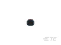 2382948-4 TE Connectivity, DT Automotive Connector Female to Female Black Clip Mount 2 Way, Crimp Termination