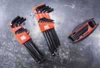 541-7324 RS PRO 33 piece L Shape Imperial, Metric Hex Key Set, 1.5 → 10mm