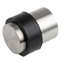 894-6932 RS PRO Silver Stainless Steel Floor-Mounted Door Stop