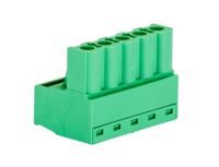 1826681 Phoenix Contact, 5mm Pitch, MSTB 2.5/5-ST BD:1-5, 5 Way, , Pluggable Terminal Block, Plug, Plug-In, Screw Termination,