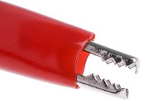 483-843 RS PRO Crocodile Clip, Nickel-Plated Steel Contact, 5A, Red