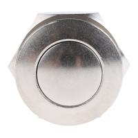 av021003c900 APEM Push Button Switch, Momentary, Panel Mount, 22.2mm Cutout, SPST, 24/48V dc