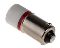 205-763 RS PRO Red LED Indicator Lamp, 230V ac, BA9s Base, 10mm Diameter, 375mcd