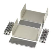 1402bv Hammond Aluminium Aluminium Case, 61 x 180 x 124mm