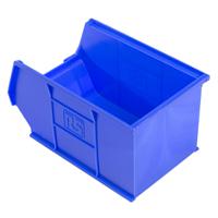 484-4056 RS PRO PP Storage Bin, 240mm x 150mm x 130mm, Blue
