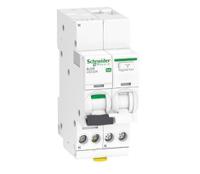 a9ds1616 Schneider Electric RCBO, 16A Current Rating, 1P+N Poles, 30mA Trip Sensitivity, Type C, Acti9 Range