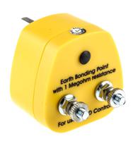298-3884 RS PRO ESD Earth Bonding Plug With 2x2BA Binding Posts