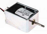 8mb3-02-29-24-vcc-40w Mecalectro Linear Solenoid, 24 V dc, 5N, 45 x 31.8 x 23.4