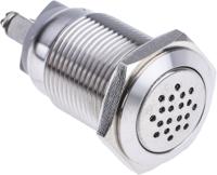877-1836 RS PRO Panel Mount Buzzer, 12 V dc, 75dB at 1 m
