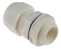 822-9776 RS PRO White Nylon Cable Gland, M20 Thread, 10mm min., 14mm max., IP68
