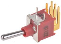 734-7157 RS PRO Toggle Switch, PCB Mount, On-On, DPDT, Through Hole Terminal