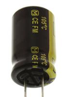 eeufm0j332 Panasonic 3300μF Aluminium Electrolytic Capacitor 6.3V dc, Radial, Through Hole - EEUFM0J332