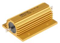 hs100-220r-j Arcol, 220Ω 100W Wire Wound Chassis Mount Resistor HS100 220R J ±5%