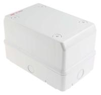 12804-m128040000 ABB White Polycarbonate Junction Box, IP65, 140 x 140 x 220mm