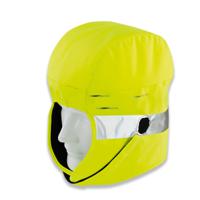 9790065 uvex Fleece, Polyester Orange Hard Hat Thermal Warmer, Asphalt Work, Bricklaying, Bridge, Concrete, Demolition,