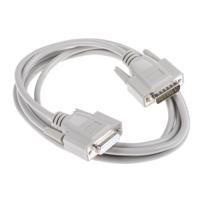 1656275 Phoenix Contact Male 15 Pin D-sub to Female 15 Pin D-sub Serial Cable, 2m PVC