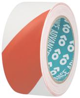 at8 Advance Tapes AT8 Red/White PVC 33m Hazard Tape, 0.14mm Thickness