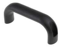 237-439 RS PRO Black Aluminium Handle 53 mm Height, 26mm Width, 130mm Length