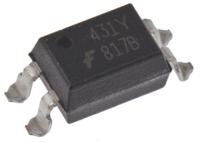 fod817bsd onsemi, FOD817BSD DC Input Transistor Output Optocoupler, Surface Mount, 4-Pin MDIP