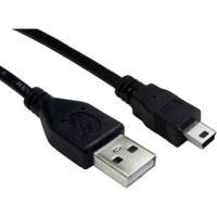 354-236 RS PRO USB 2.0, Male USB A to Male Mini USB B, 480Mbps, 20cm