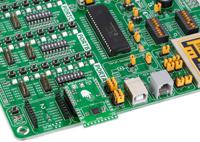 mikroe-2238 MikroElektronika Cap Extend Capacitive Touch mikroBus Click Board for MPR121