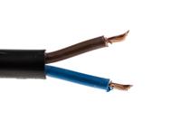 491-932 RS PRO 3182Y 1.5 mm² 2 Core Power Cable, H05VV-F, Black PVC, 100m