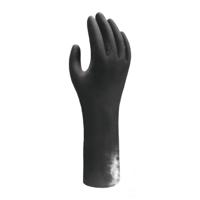 sho7565 Showa Showa Black Nitrile Anti-Static Work Gloves, Size M, Uncoated Coating