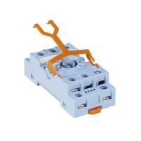 s3-s Releco MRC 11 Pin 250V DIN Rail Relay Socket, for use with 11-Pin Standard Relay