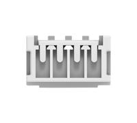 1-2391423-4 TE Connectivity 1-2391423 Series Receptacle Edge Connector, Board Mount, 4-Contacts, 2.5mm Pitch, 1-Row, Crimp