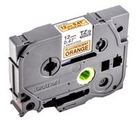 tze-b31 Brother Black on Orange Label Printer Tape, 5 m Length, 12 mm Width