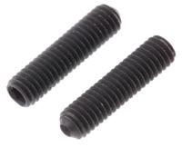 529-927 Black, Self-Colour Steel Hex Socket Set M3 x 12mm Grub Screw