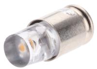 205-993-23-38 Marl White LED Indicator Lamp, 24 → 28V dc, Midget Groove Base, 4.9mm Diameter, 9200mcd