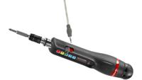 es404j1 Facom Pre-Settable Phillips, Slotted Torque Screwdriver, 0.4 → 4Nm, 3 mm, 4 mm, 5.5 mm, PH 1, PH 2, PH 3 Drive,