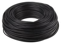 4160301 Lapp Black 1 mm² Hook Up Wire, 17 AWG, 100m, PVC Insulation,