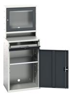 1692800119 Bott 1 Door, 1 Drawer Steel Floor Standing Cupboard, 650 x 550 x 1650mm